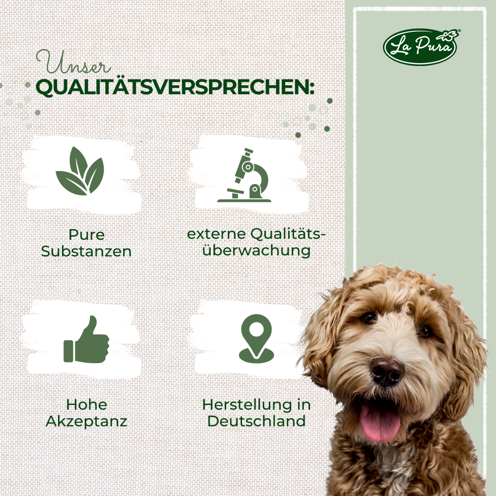 LaPura Bio-Nachtkerzenöl für Hunde und Katzen
