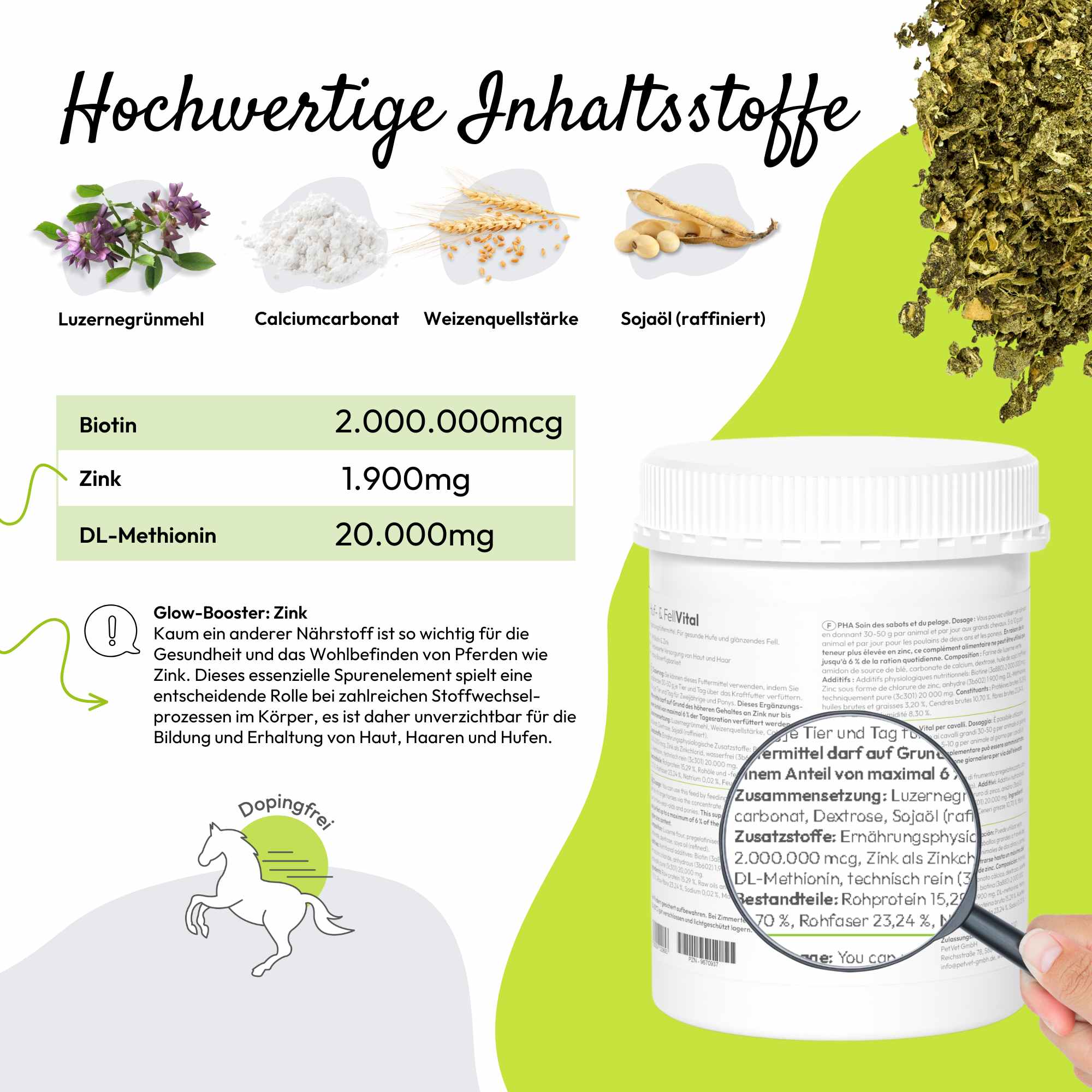PHA Huf- & FellVital für Pferde