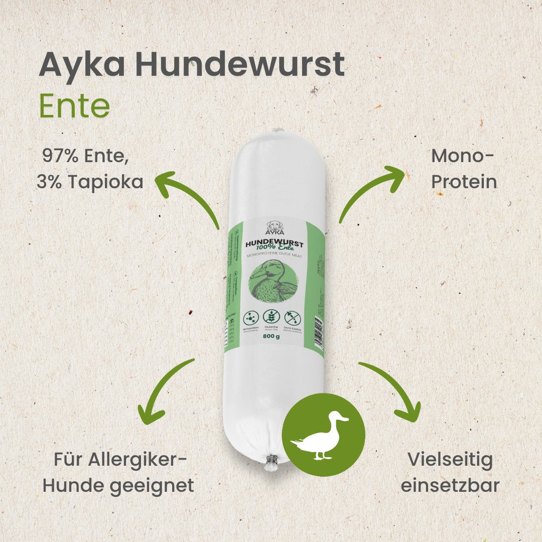 Ayka Hundewurst Ente