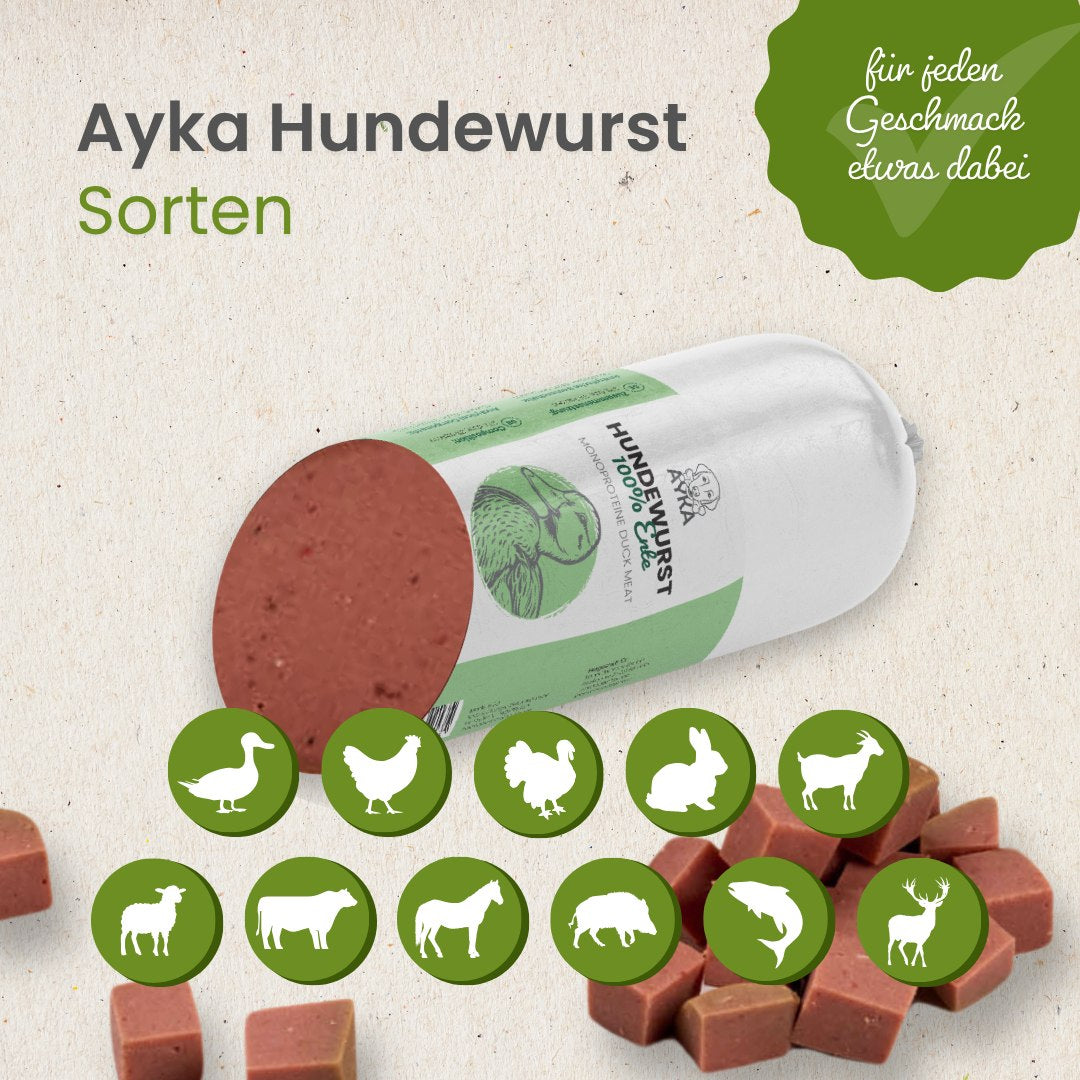 Ayka Hundewurst Ente