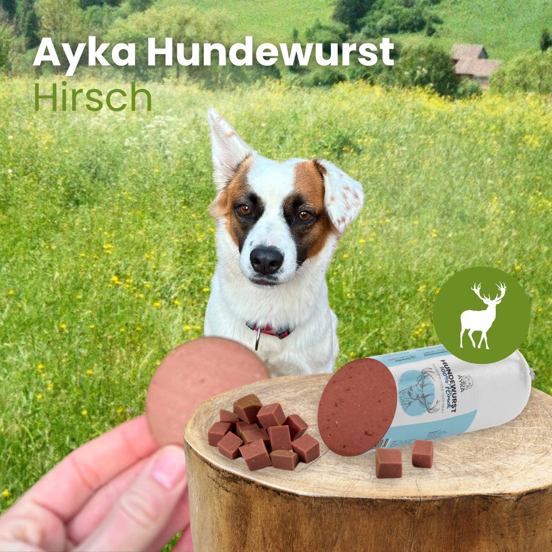 Ayka Hundewurst Hirsch