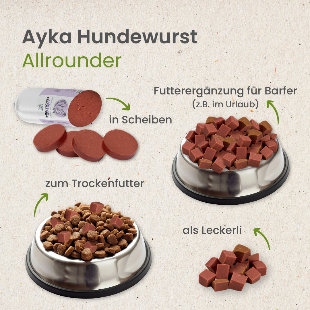 Ayka Hundewurst Pferd