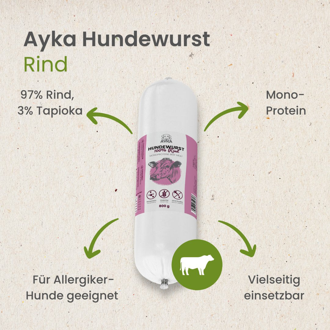 Ayka Hundewurst Rind