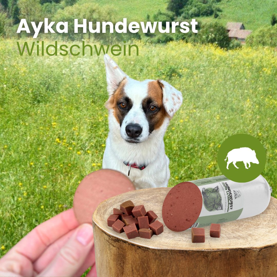 Ayka Hundewurst Wildschwein