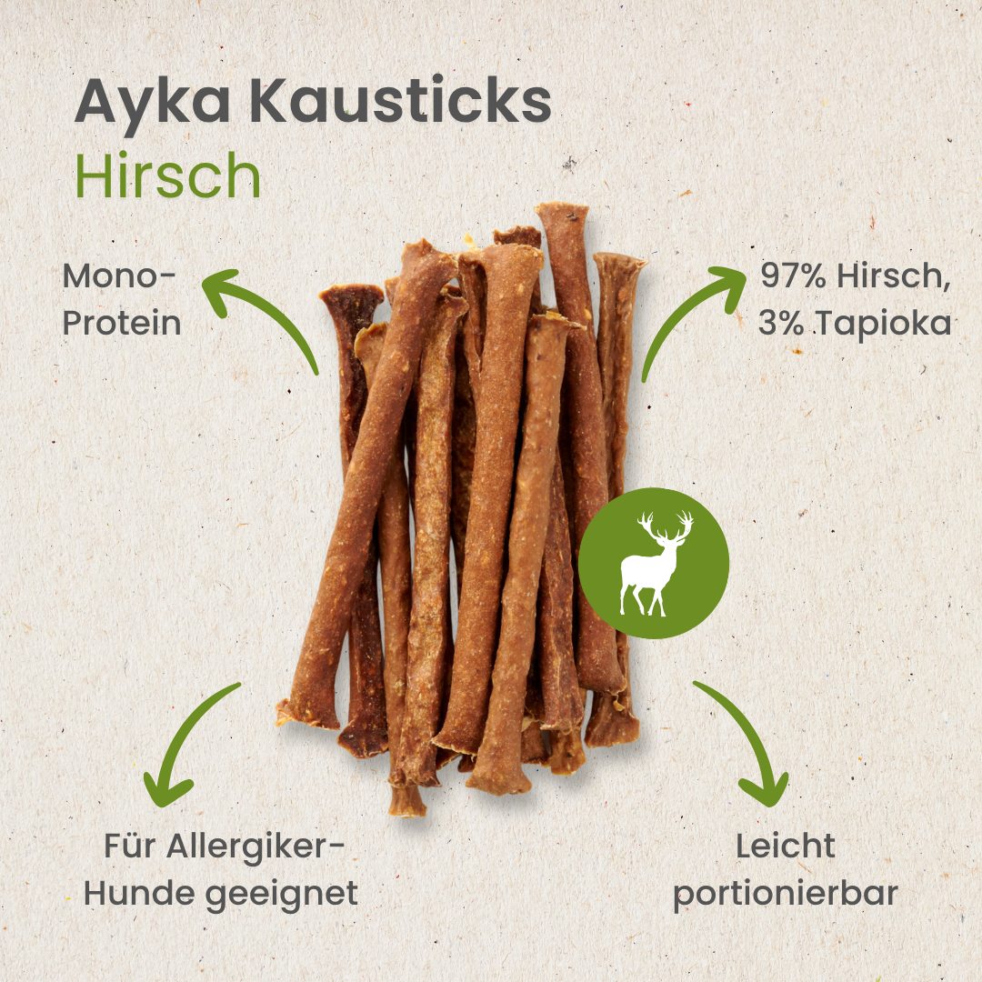 AYKA Kausticks Hirsch