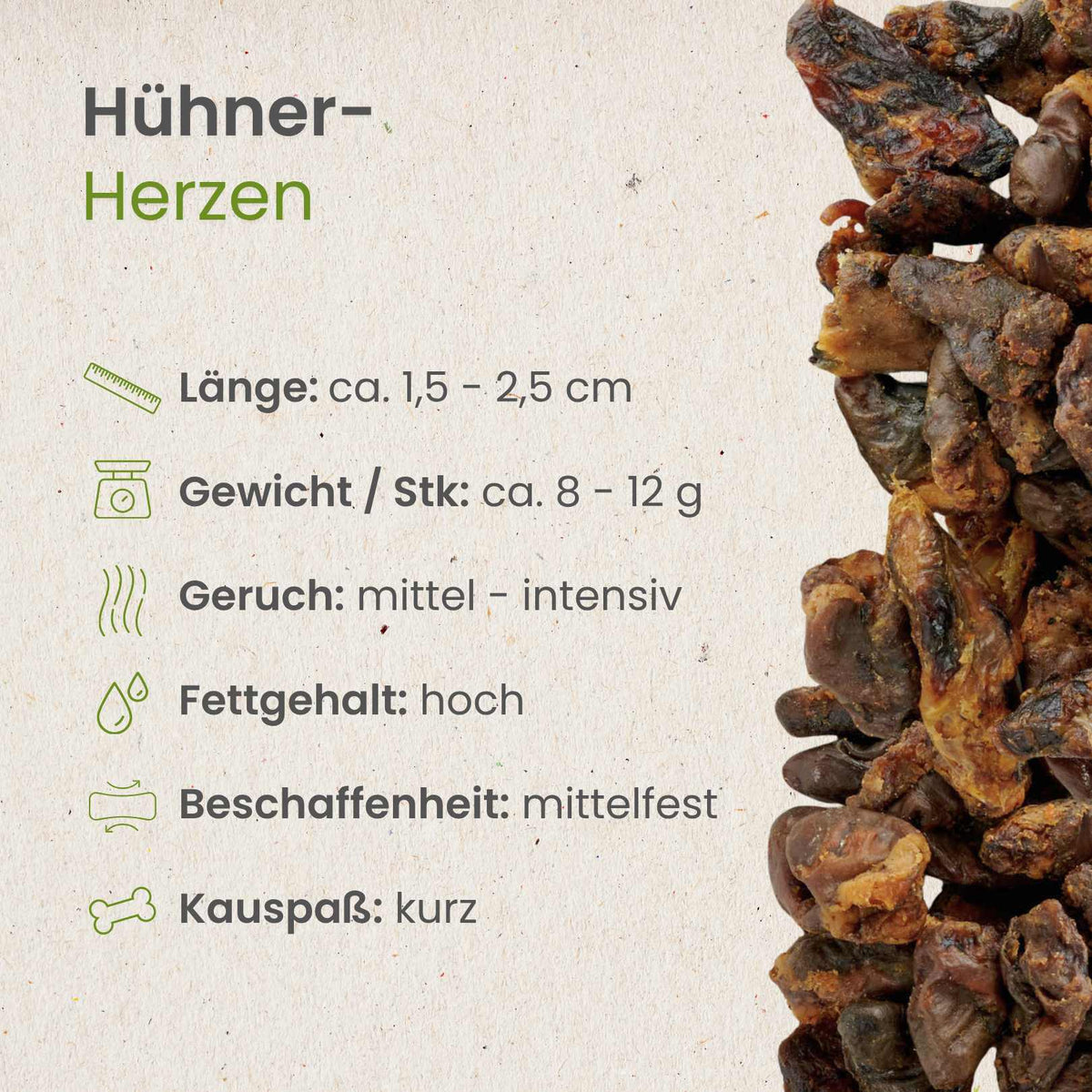 Hühner-Herzen