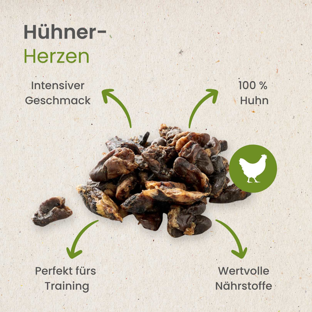 Hühner-Herzen