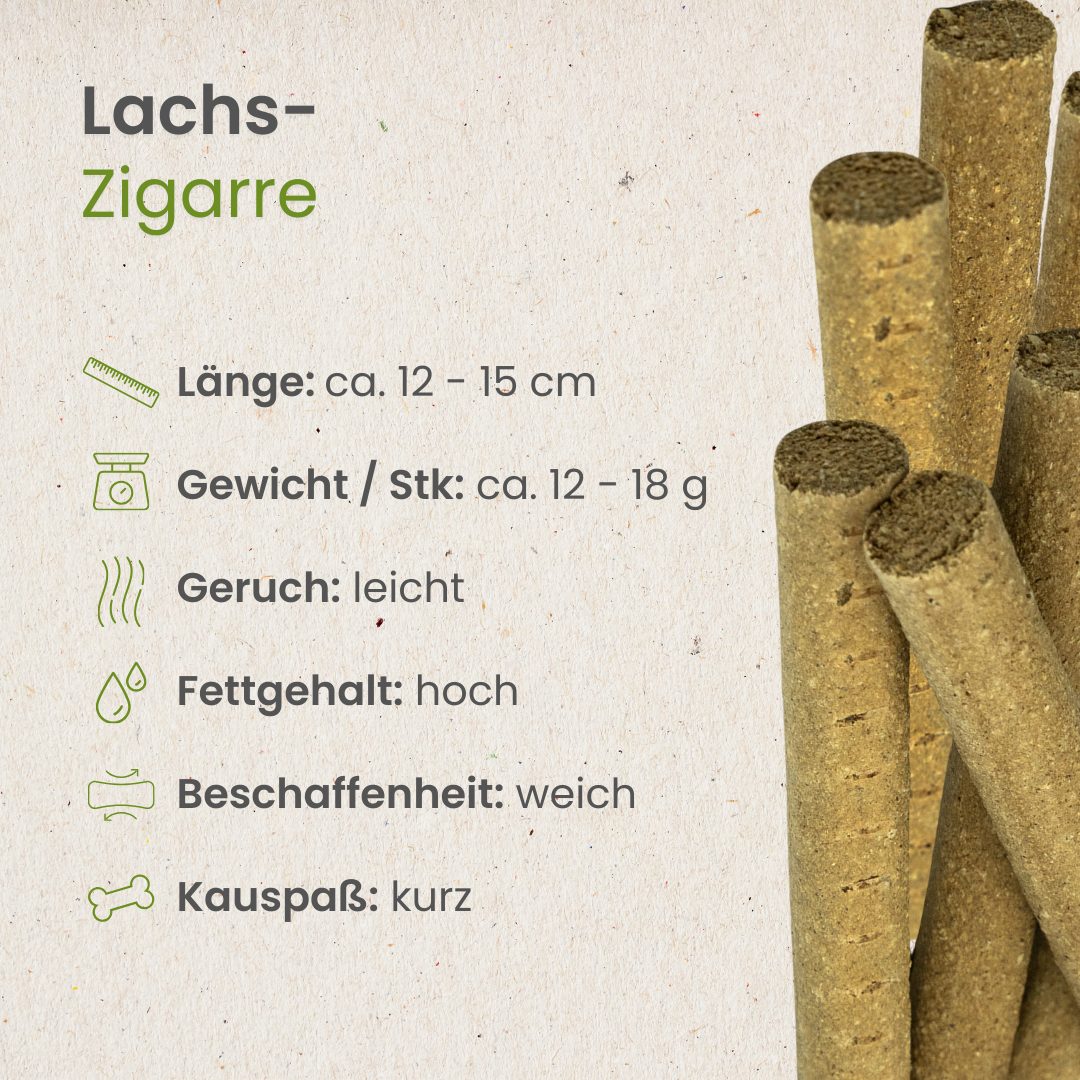 Lachs-Zigarre