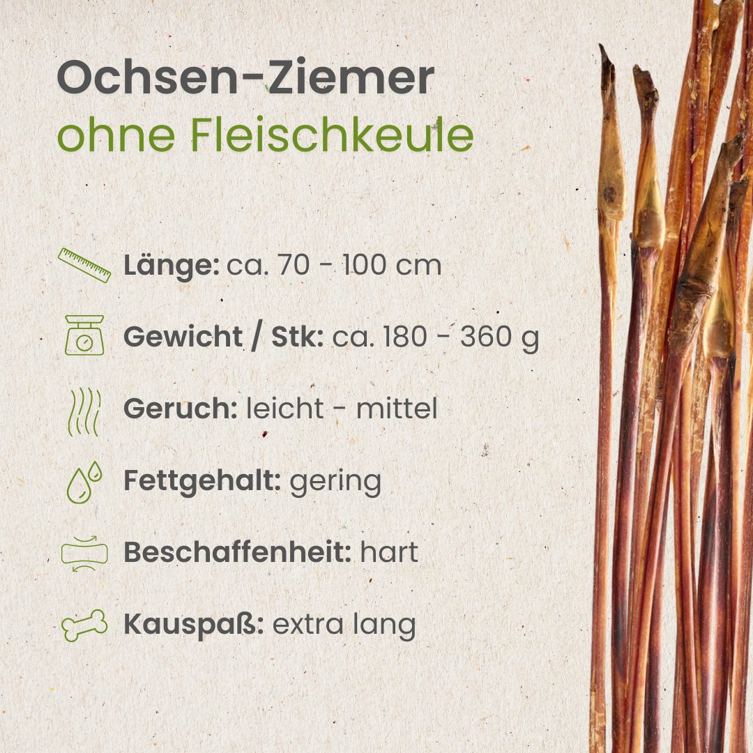 Ochsen-Ziemer ohne Fleischkeule