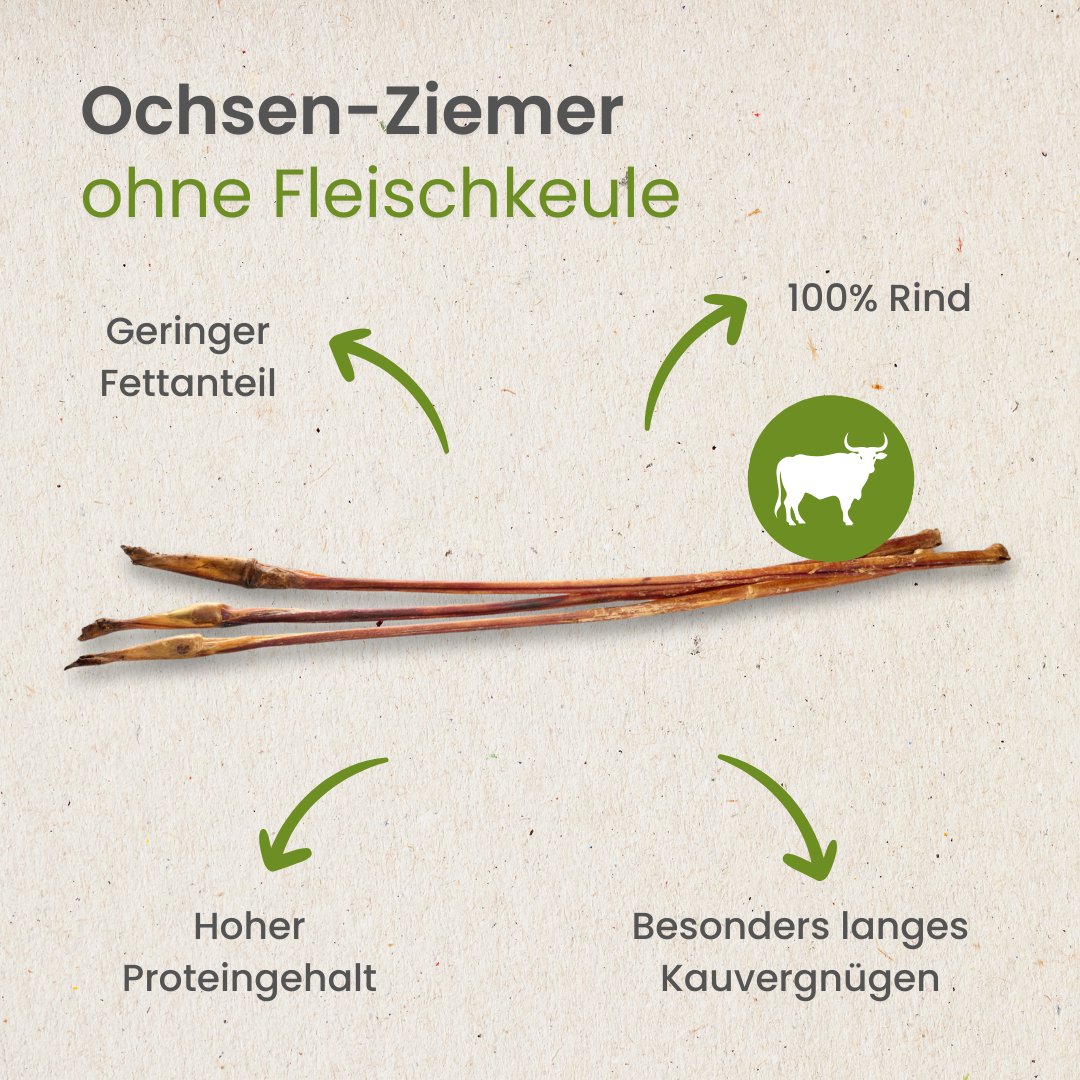 Ochsen-Ziemer ohne Fleischkeule