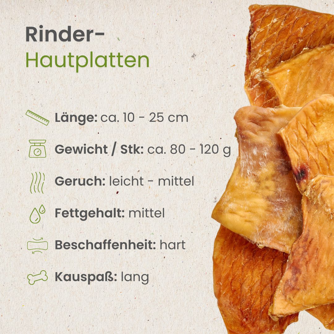 Rinder-Hautplatten