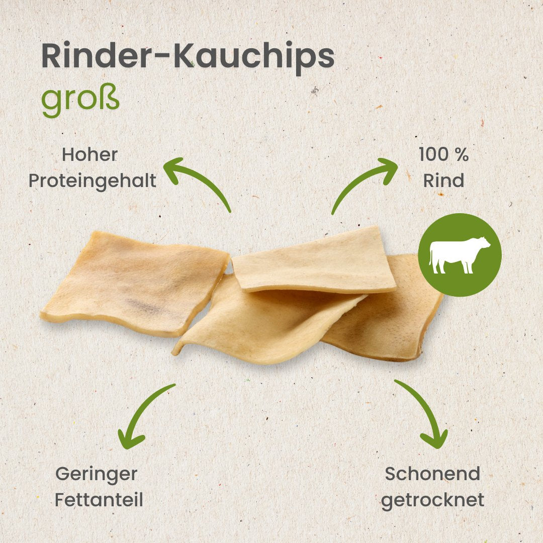 Rinder-Kauchips, groß