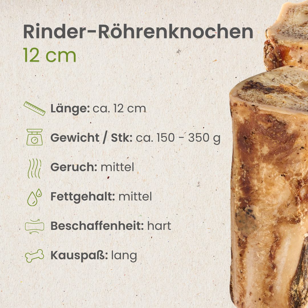 Rinder-Röhrenknochen 12cm