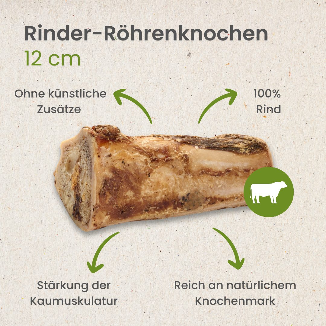 Rinder-Röhrenknochen 12cm