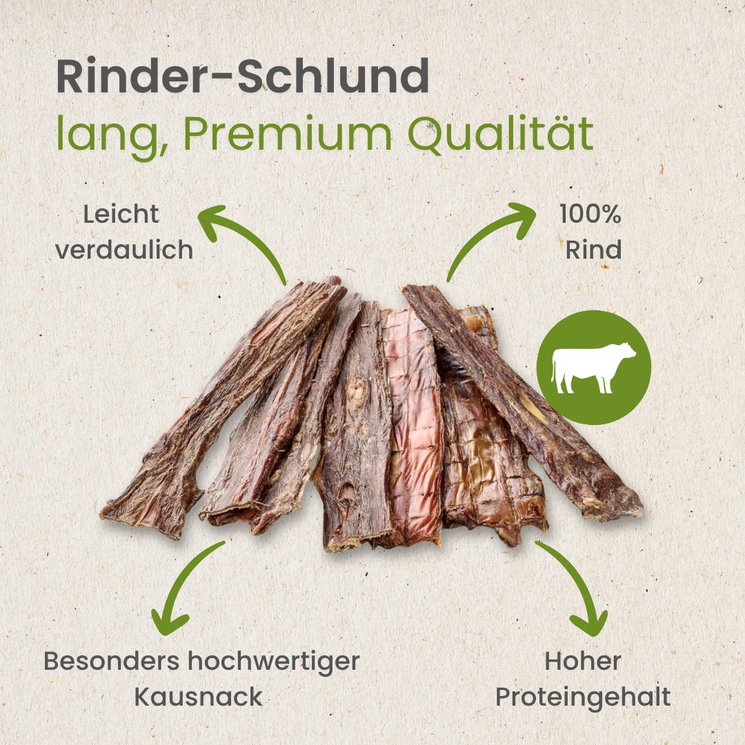 Rinder-Schlund, lang Premium Qualität