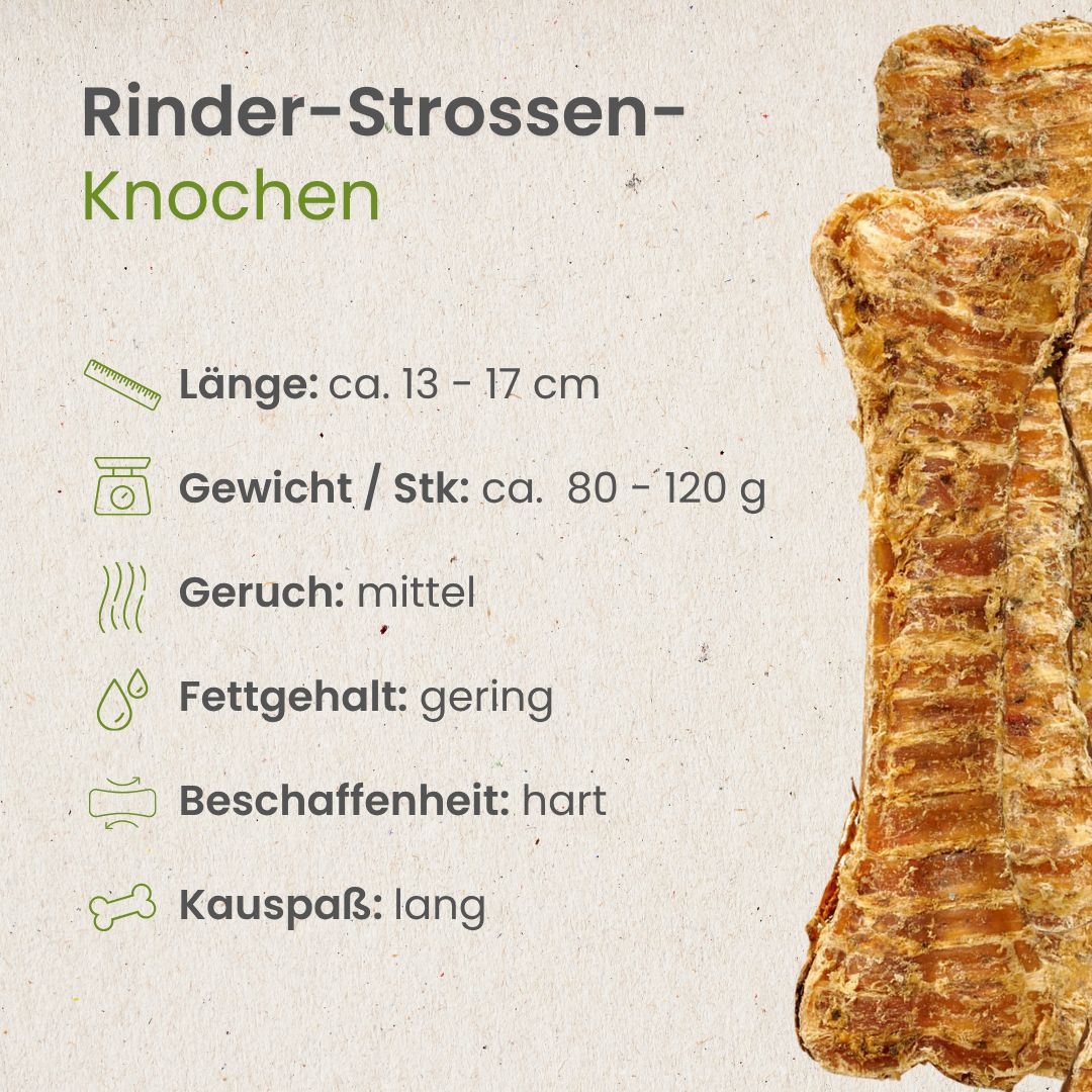 Rinder-Strossen-Knochen