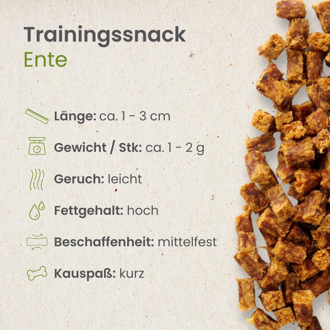 Enten-Sticks-Trainingssnack