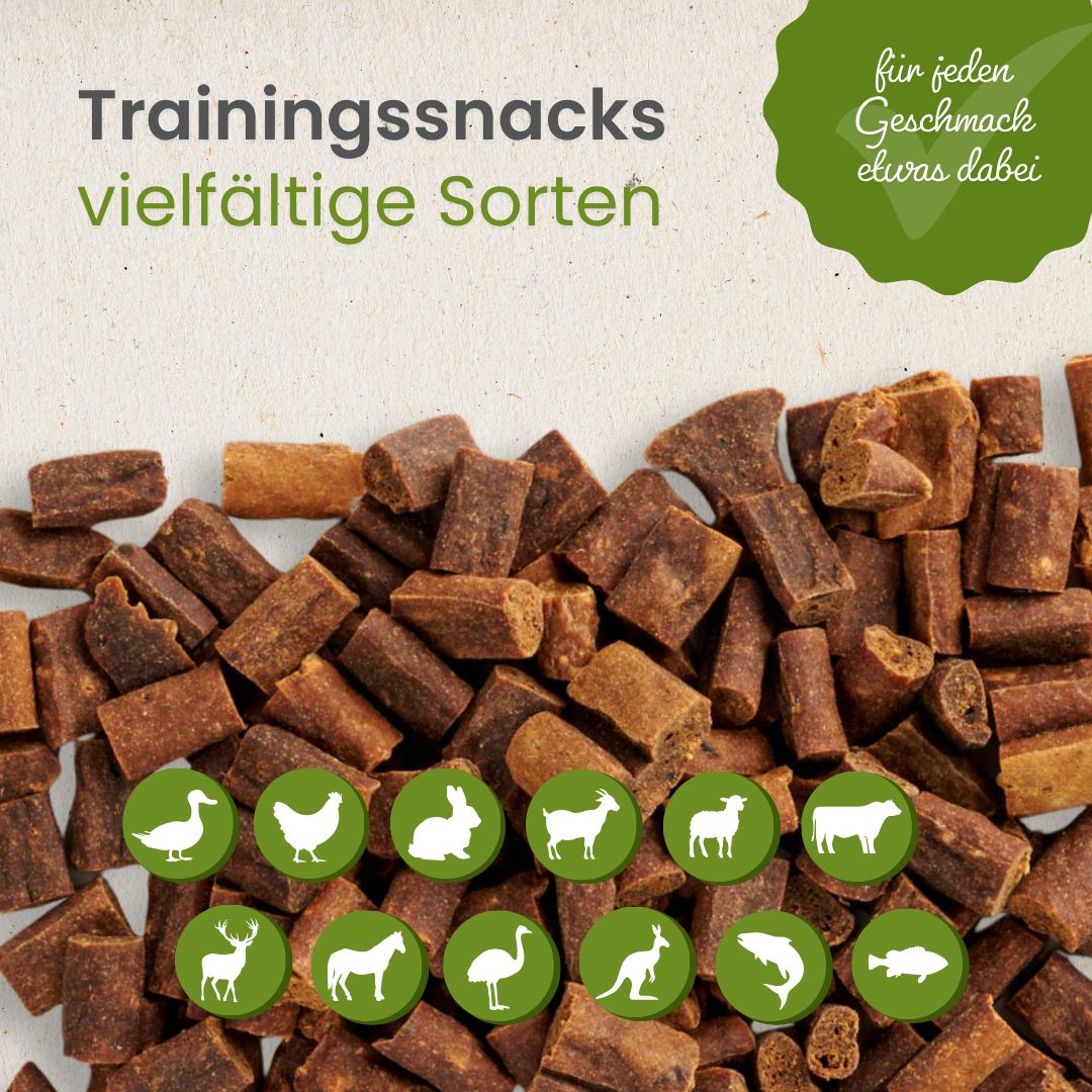 Rinder-Sticks-Trainingssnack